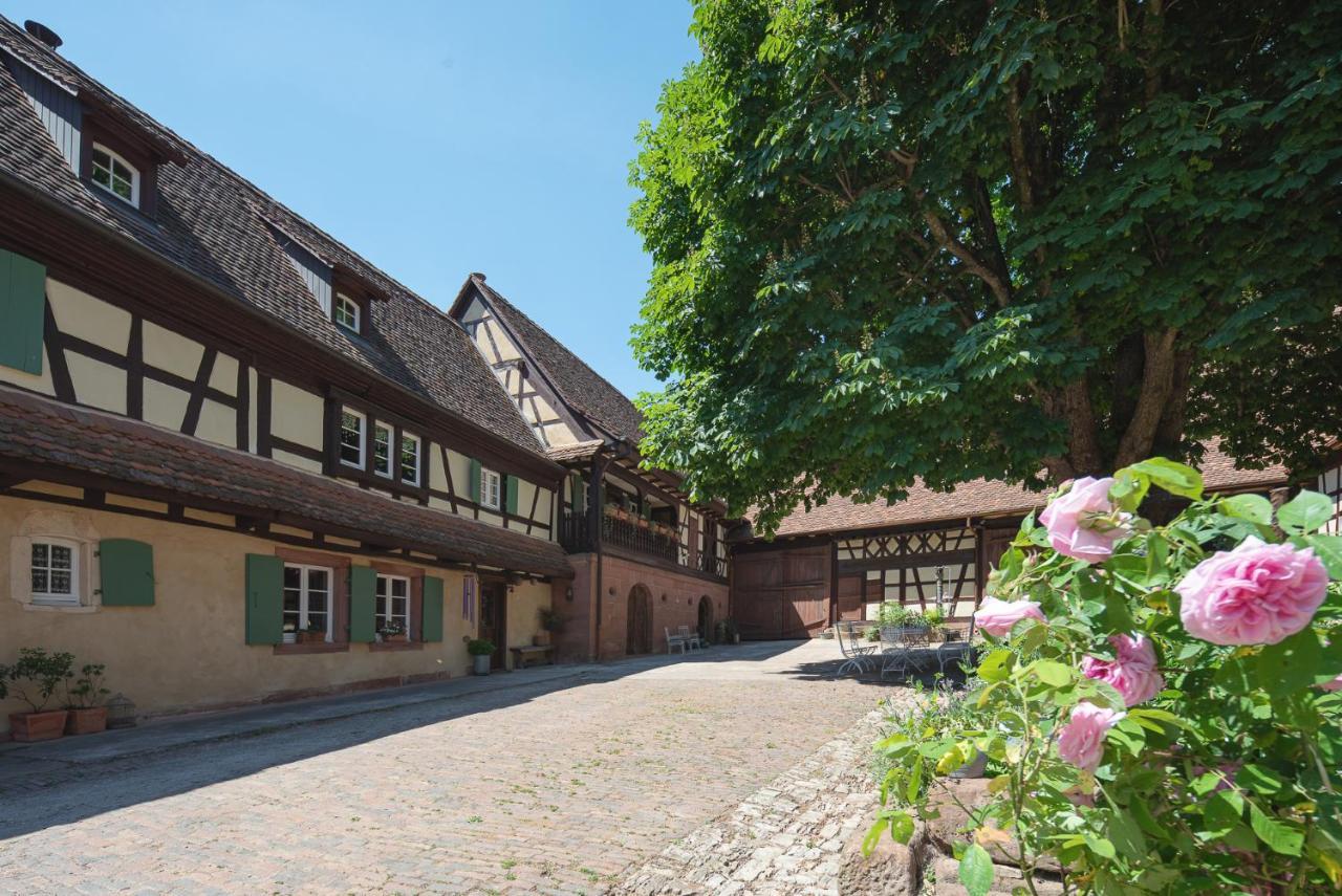 Bed and Breakfast Au Fil Du Temps Imbsheim Exterior foto